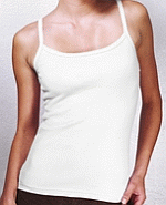 American Apparel Strappy White Tank Top